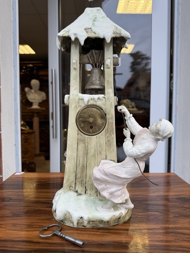 Lenzkirch porzellan tisch uhr - tisch,