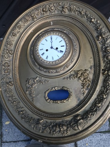 Wiener rahmenuhr biedermeier - rahmenuhr,